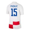 Officiële Voetbalshirt + Korte Broek Kroatië Pasalic 15 Thuis EK 2024 - Kids